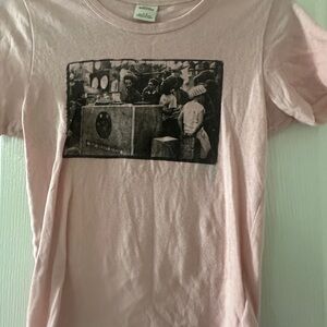 Urban Outfitters Pink Graphic Tee